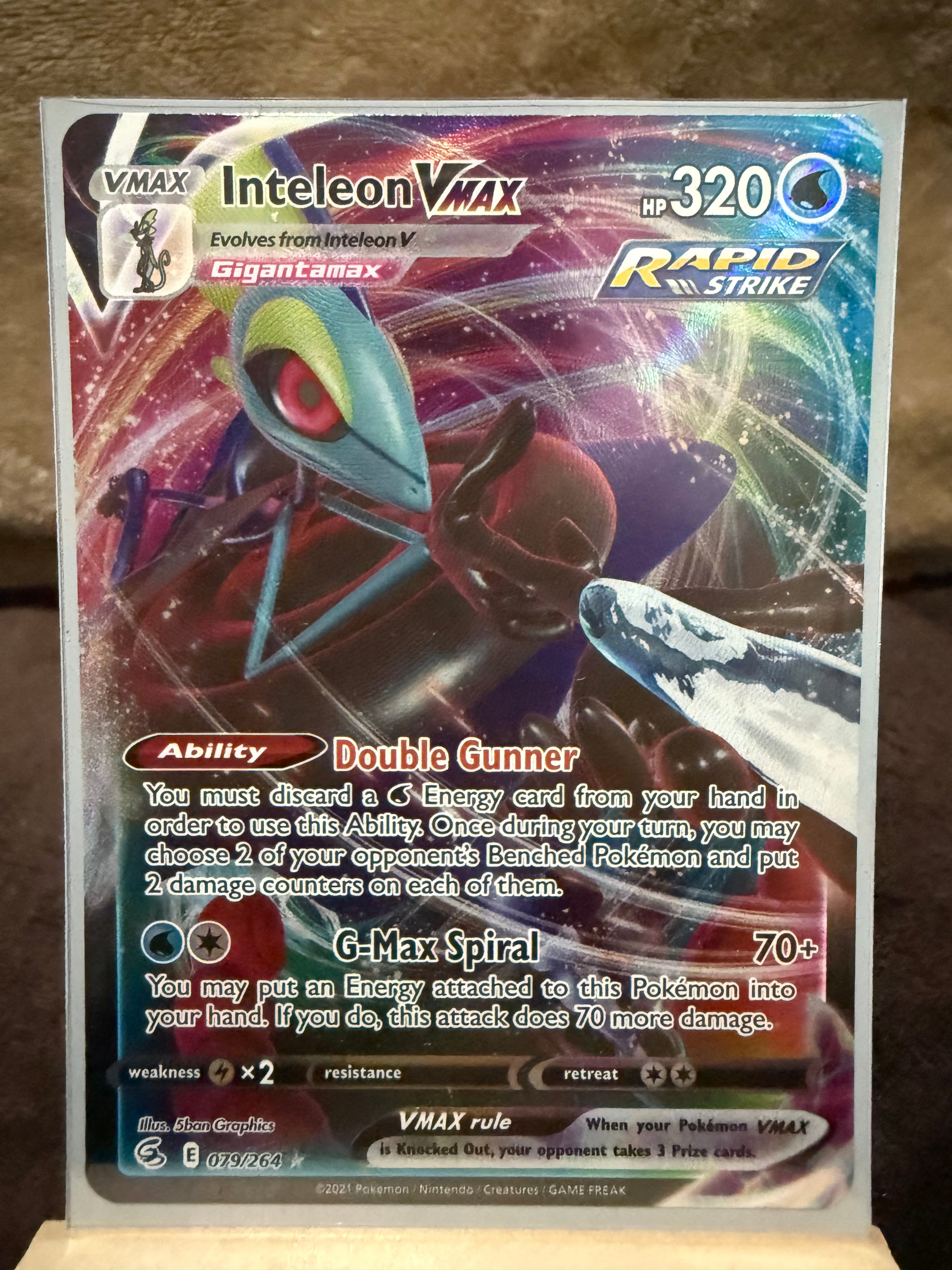 Inteleon VMAX - SWSH08: Fusion Strike