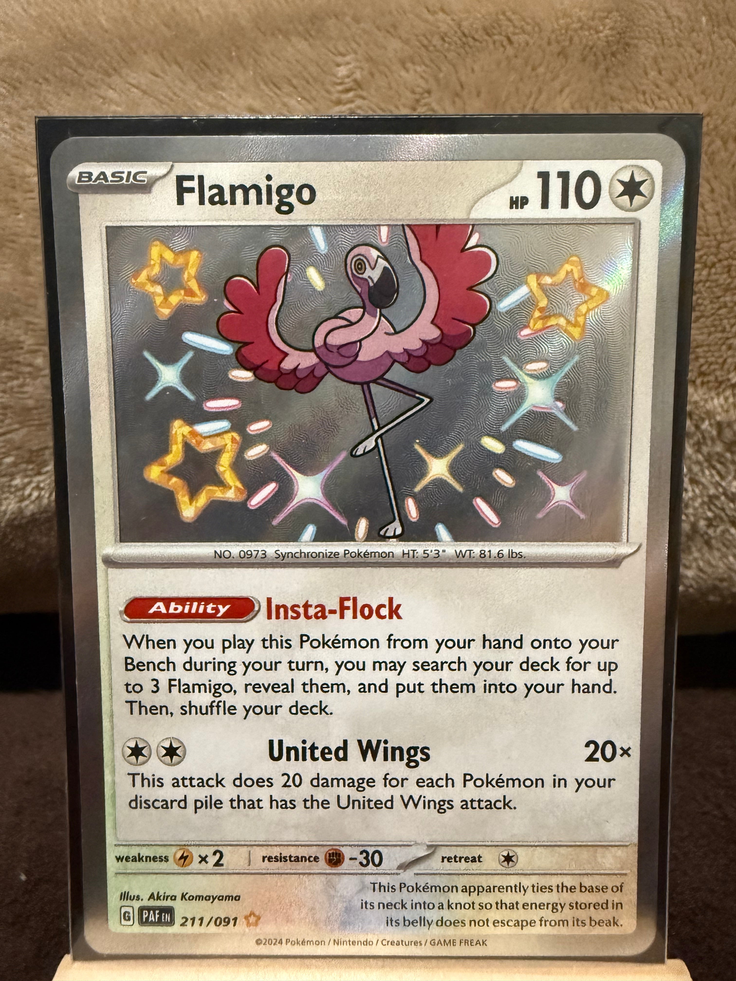 Flamigo - SV: Paldean Fates