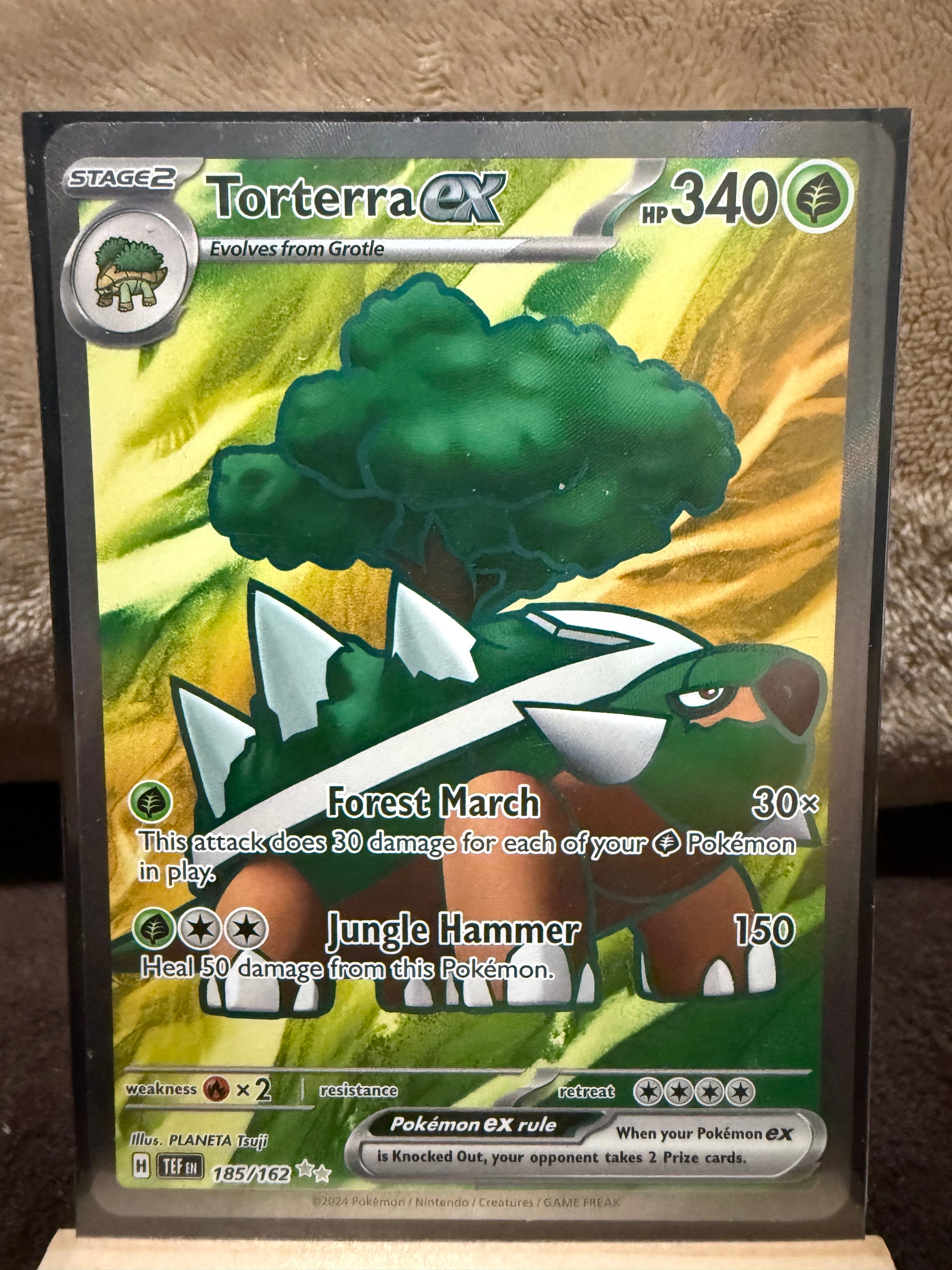 Torterra ex - 185/162 - SV05: Temporal Forces