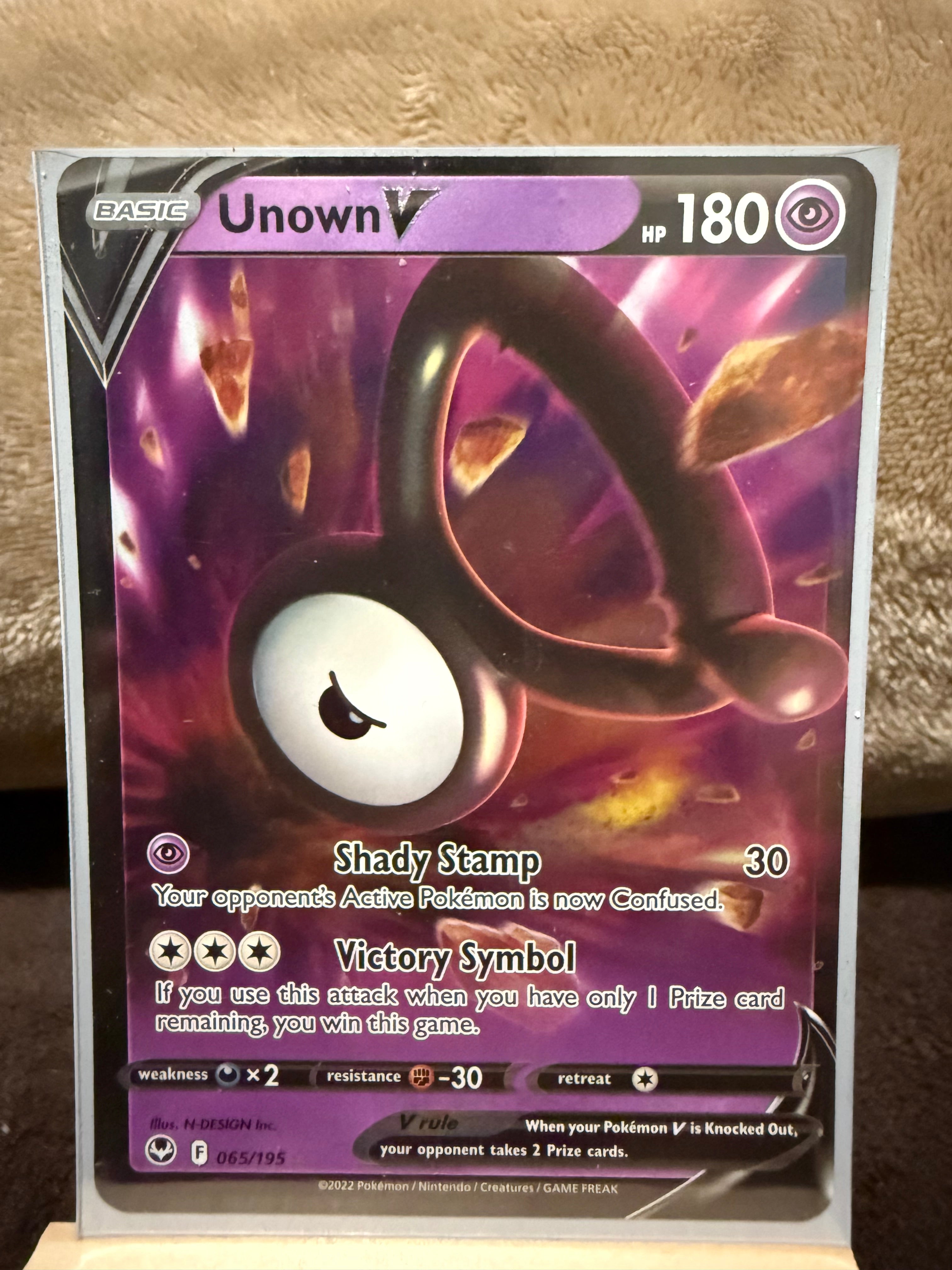 Unown V - SWSH12: Silver Tempest