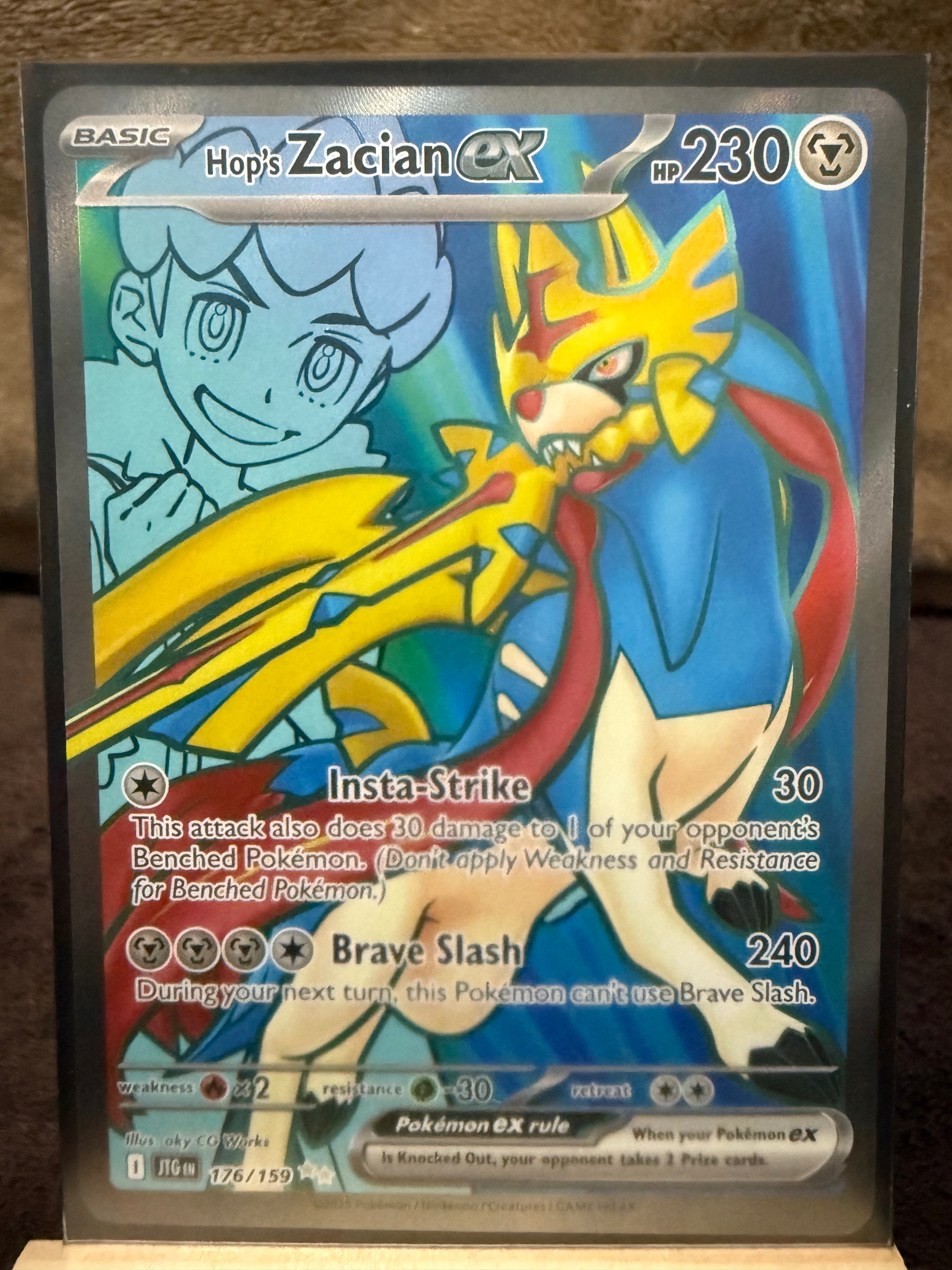 Hop's Zacian ex - 176/159 - SV09: Journey Together