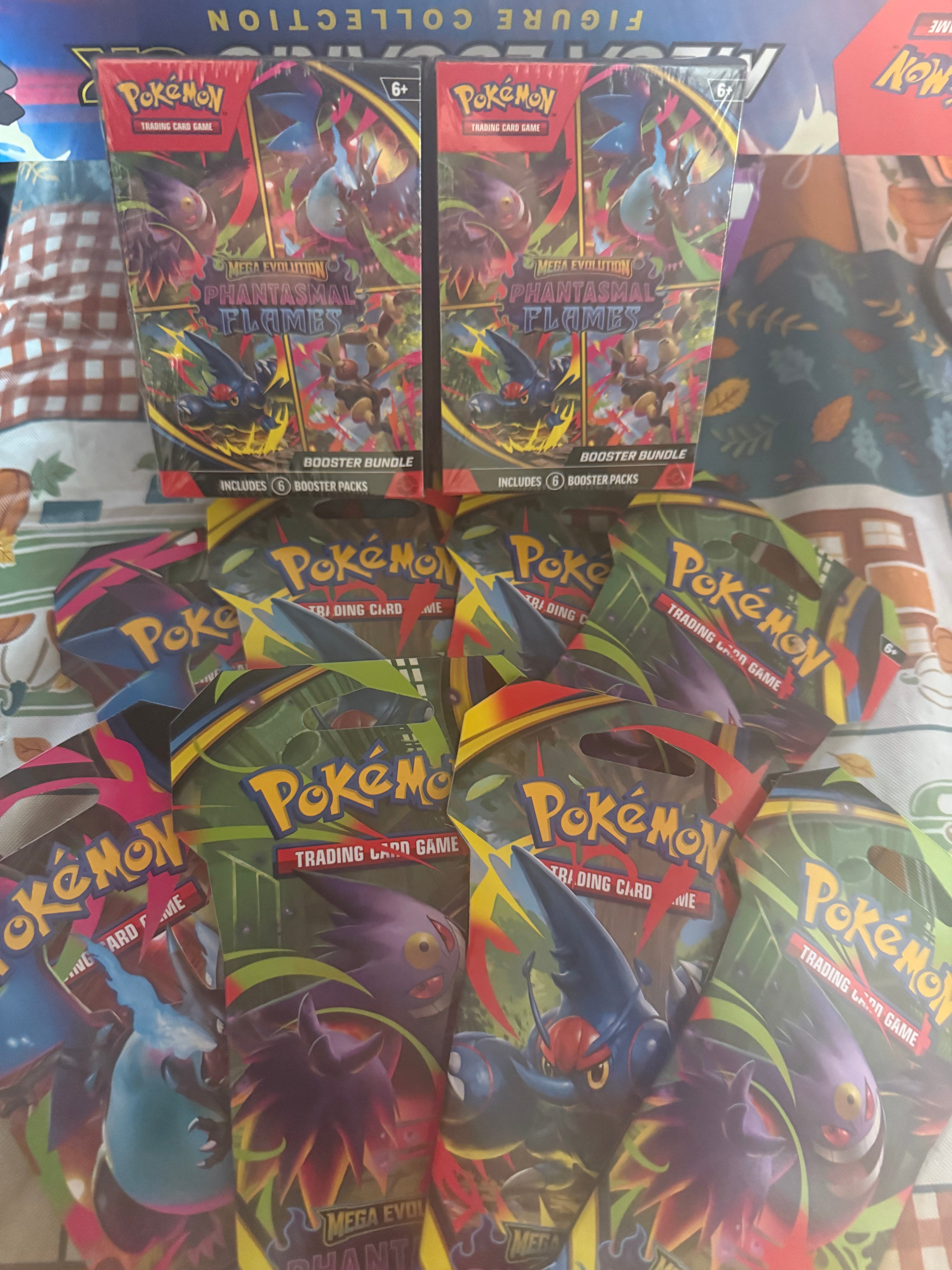 8x Phantasmal Flames Booster Packs