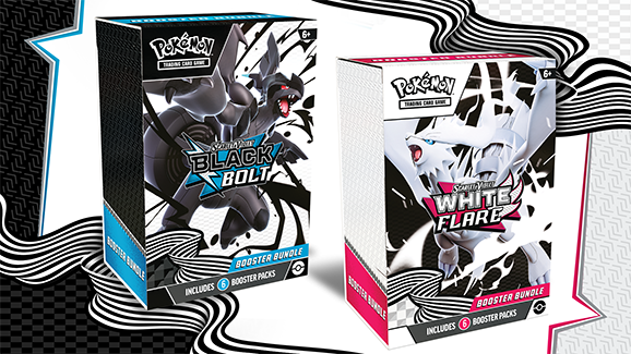Pokemon Black Bolt & White Flare booster bundle combo
