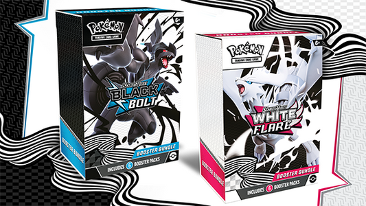 Pokemon Black Bolt & White Flare booster bundle combo