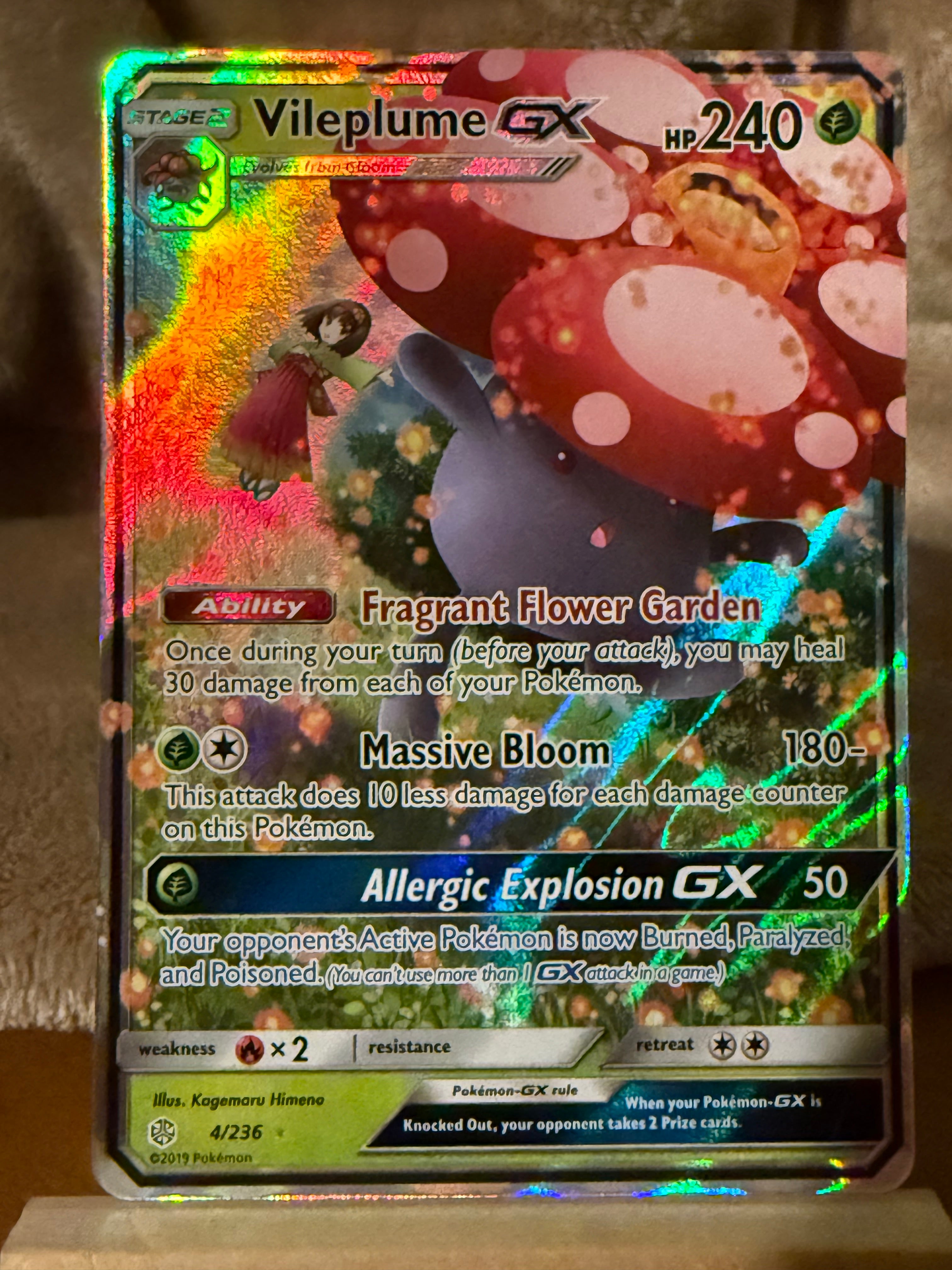 Vileplume GX - SM - Cosmic Eclipse