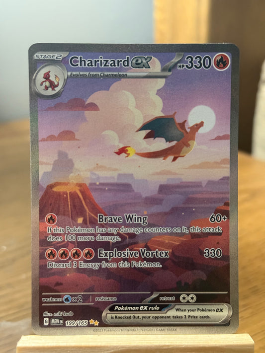 Charizard EX - 199/165 - Scarlet & Violet 151
