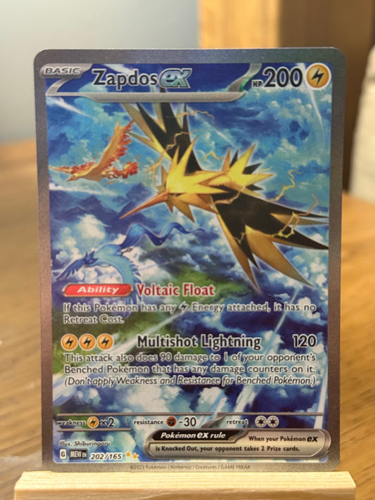 Zapdos EX - 202/165 - Scarlet & Violet 151
