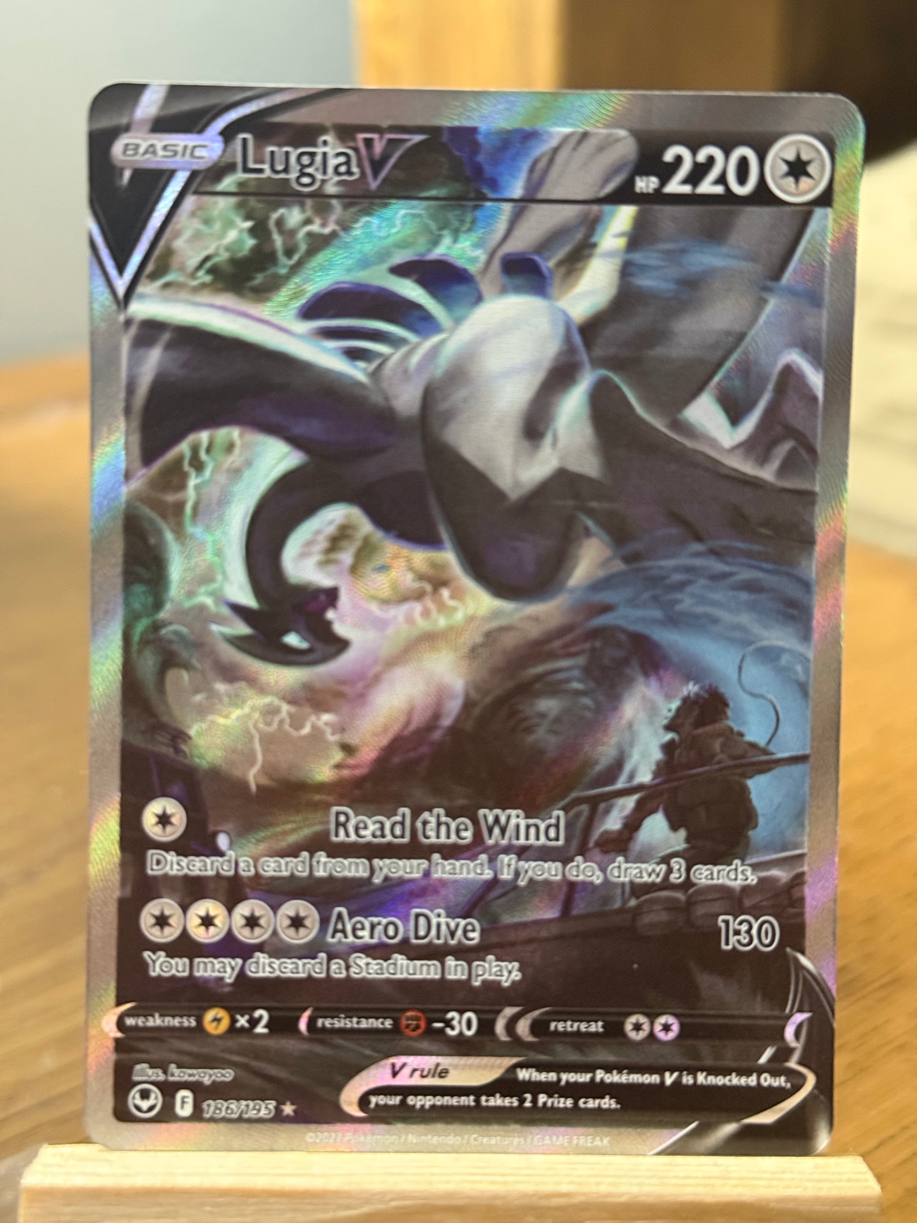 Lugia V ( Alrernate Full Art ) - Silver Tempest