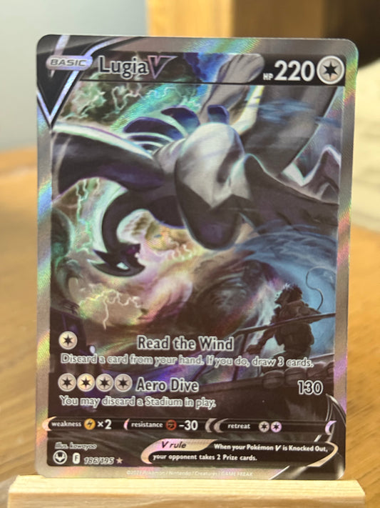 Lugia V ( Alrernate Full Art ) - Silver Tempest