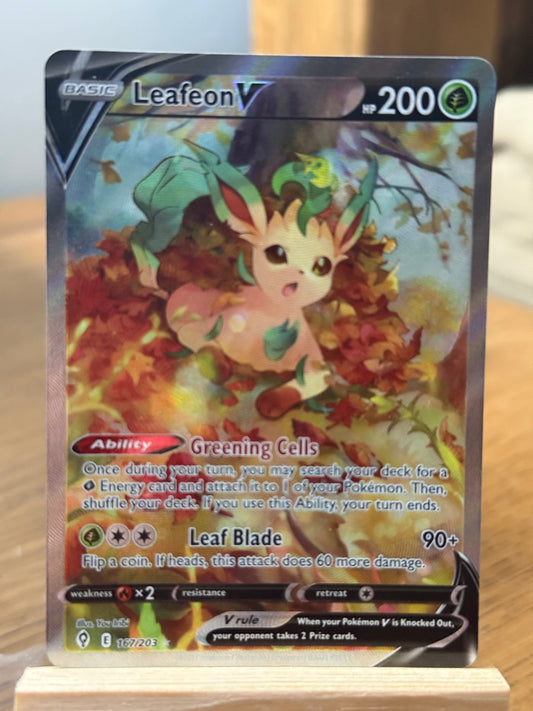 Leafeon V ( Alternate Full Art ) - Evolving Skies